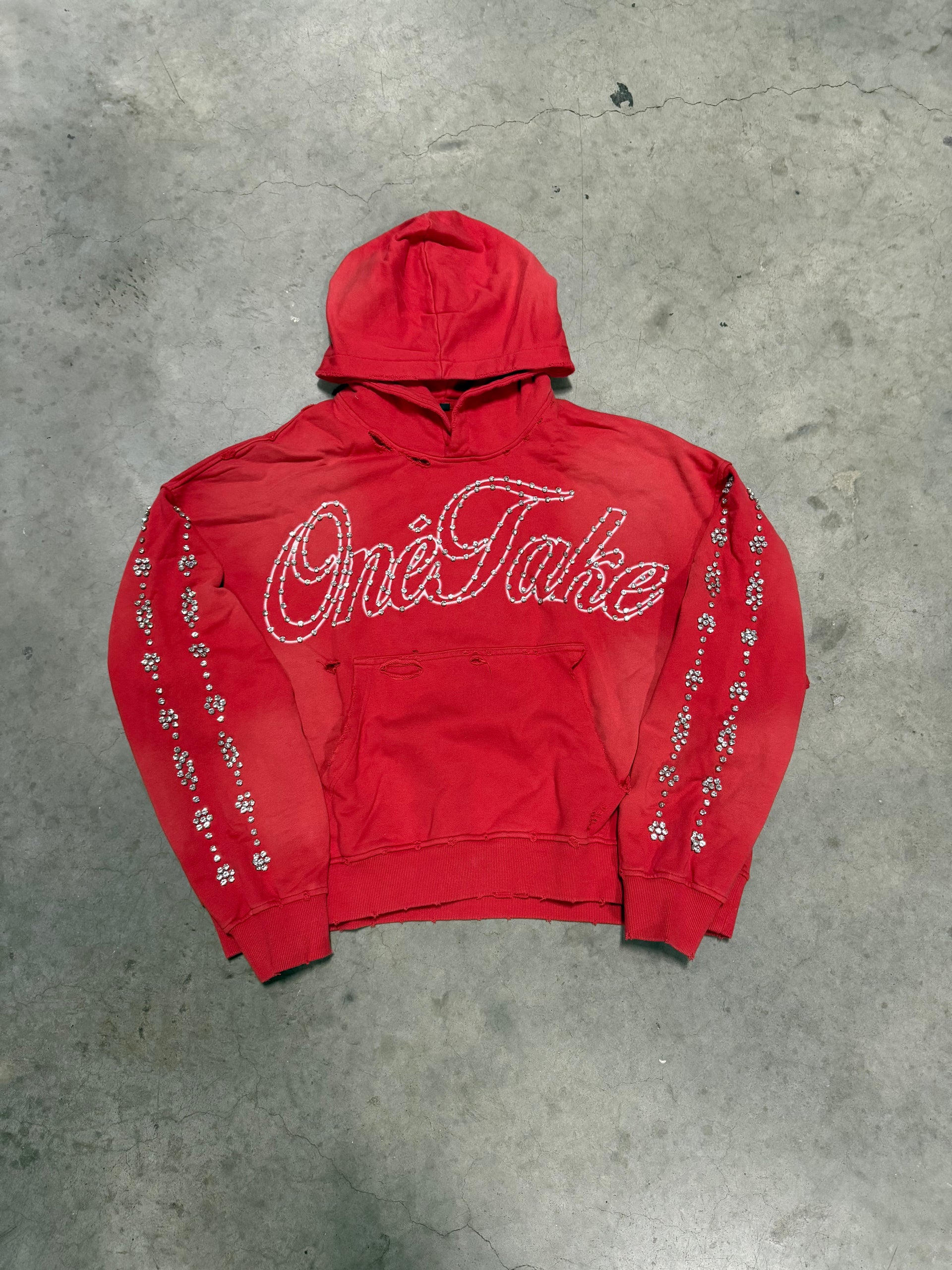 RED “LA MODE” HOODIE
